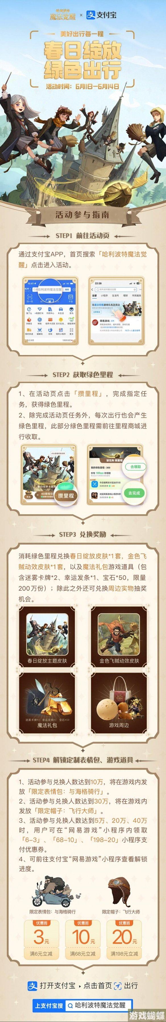 哈利波特魔法觉醒绿色出行周活动介绍 绿色出行周玩法一览