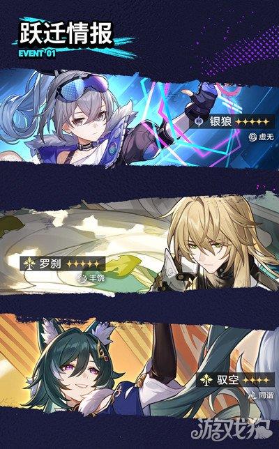 星穹铁道1.1版本卡池角色一览 有哪些角色