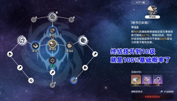 崩坏星穹铁道银狼效果命中要多少 零命需要多少命中 崩坏星穹铁道银狼效果命中要多少 零命需要多少命中