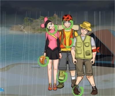 汉字找茬王荒岛探险怎么过