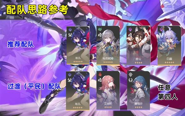 崩坏星穹铁道希儿怎么配队 阵容搭配推荐 崩坏星穹铁道希儿怎么配队 阵容搭配推荐