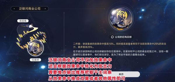 崩坏星穹铁道效果命中有什么用 作用效果攻略 崩坏星穹铁道效果命中有什么用 作用效果攻略