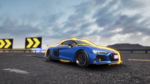 开进《王牌竞速》 沉浸式提车“奥迪R8 Spyder V10”