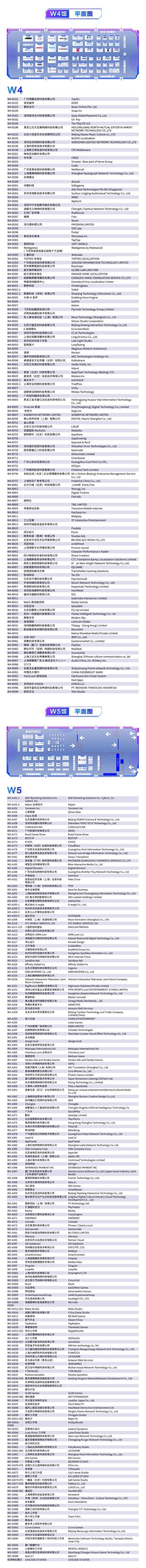 2023 ChinaJoy BTOC/BTOB/eSmart/CAWAE/CJTS&amp;CJFM展商名单与各