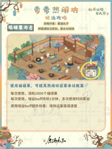 桃源深处有人家果果热闹坊怎么玩