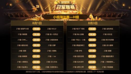 群雄荟集 为冠军而来 新石器时代冠军联赛今日开启