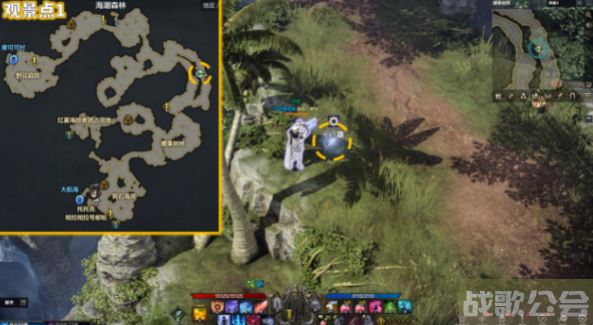 命运方舟全大陆观景点位置大全 -明日方舟命运2攻略分享