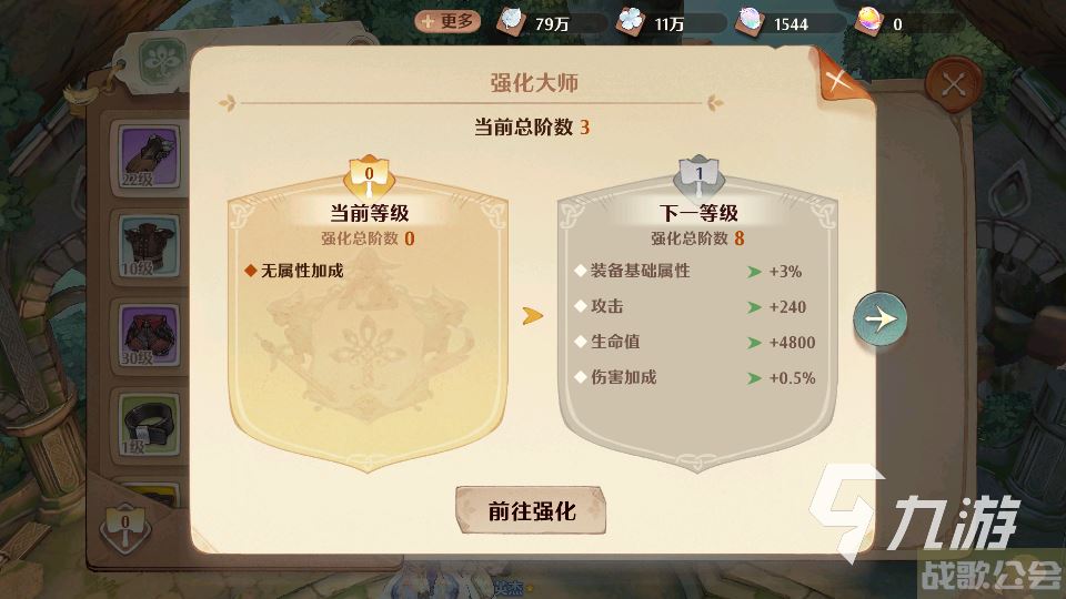 森之国度强化大师等级提升技巧 提升强化大师等级方法详解,森之国度资讯 森之国度强化大师等级提升技巧 提升强化大师等级方法详解,森之国度资讯