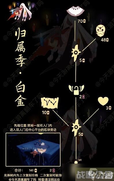 光遇白金斗篷先祖在哪里2021介绍,光遇资讯