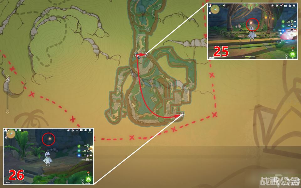 《原神》琉形蜃境全礼券秘盒收集方法,原神资讯