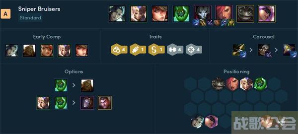 云顶之弈s6.5狙神阵容搭配推荐 -云顶 狙神攻略分享