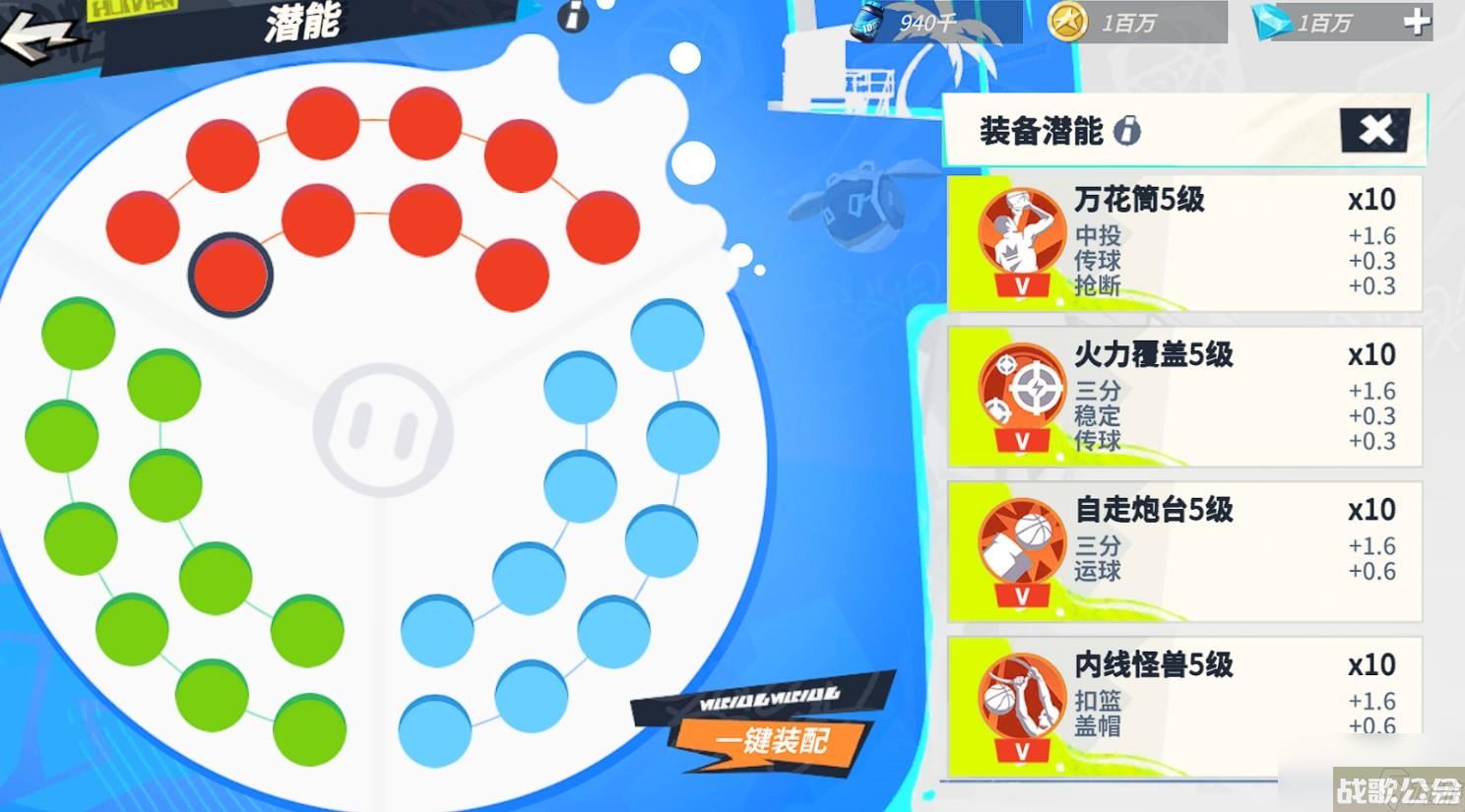 全明星街球派对潜能系统,全明星街球派对资讯