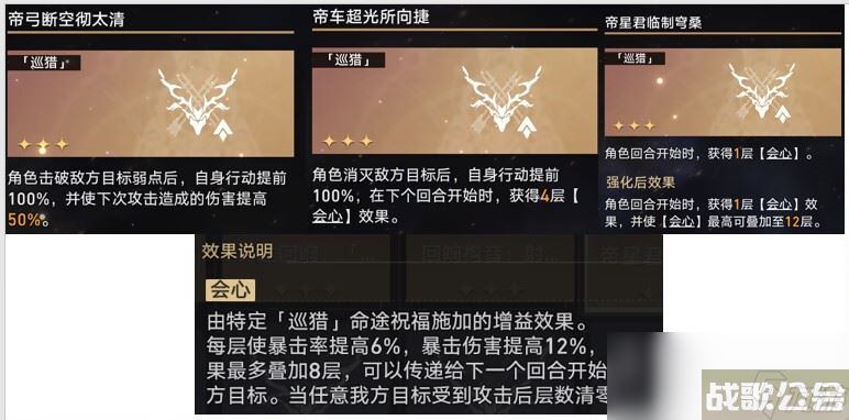 崩坏星穹铁道模拟宇宙巡猎祝福理解解析,崩坏星穹铁道资讯