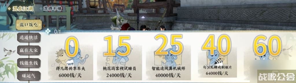 逆水寒手游混江湖100%名动江湖攻略,逆水寒手游资讯