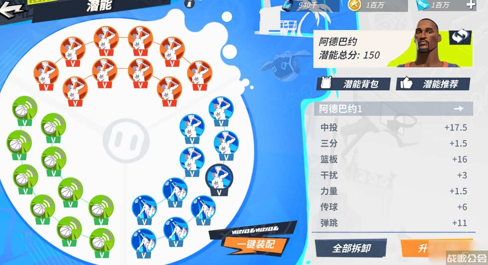 全明星街球派对潜能系统,全明星街球派对资讯