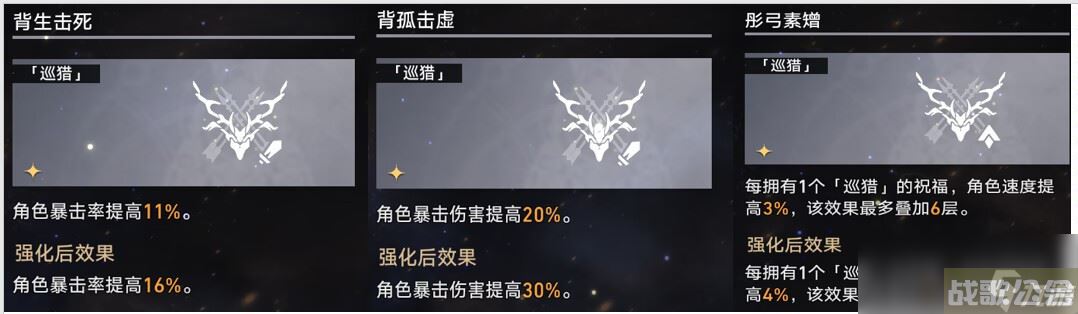 崩坏星穹铁道模拟宇宙巡猎祝福理解解析,崩坏星穹铁道资讯