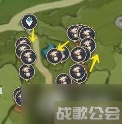 《原神》3.8可莉突破材料慕风蘑菇采集路线推荐,原神资讯