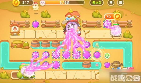 保卫萝卜4波仔很忙50关怎么过 波仔很忙第50关通关攻略,保卫萝卜4资讯