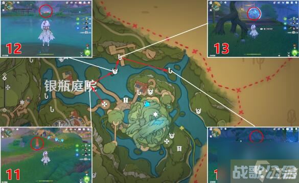 原神银瓶庭院东礼券收集攻略,原神资讯 原神银瓶庭院东礼券收集攻略,原神资讯