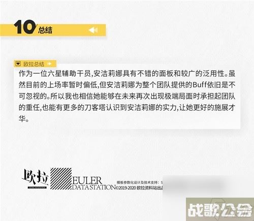 明日方舟辅助干员安洁莉娜测评 安洁莉娜值得培养吗,明日方舟资讯