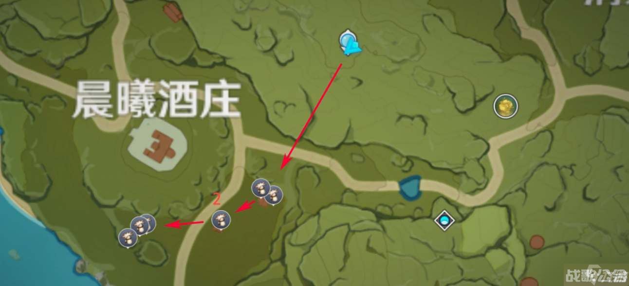 原神慕风蘑菇高效采集路线图有什么,原神资讯 原神慕风蘑菇高效采集路线图有什么,原神资讯