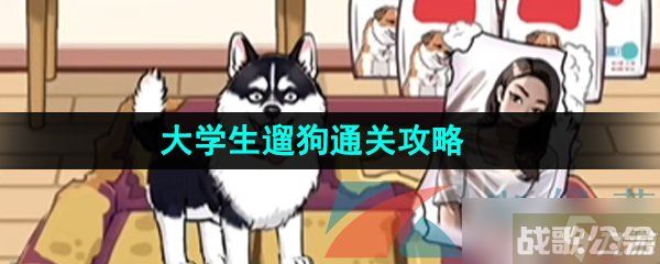 《看你怎么秀》大学生遛狗通关攻略,看你怎么秀资讯