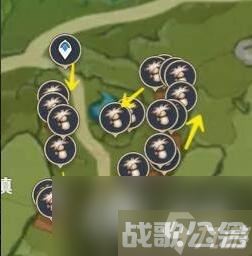 《原神》3.8可莉突破材料慕风蘑菇采集路线推荐,原神资讯