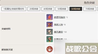 《原神》可莉突破材料推荐,原神资讯