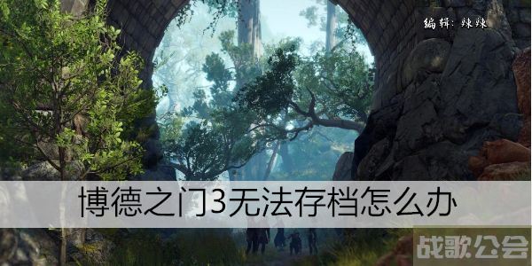 博德之门3无法存档怎么办 -博德之门3不能存档新手升级攻略