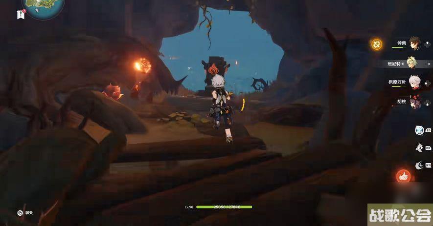 原神2.8破破岛的海螺怎么拿---原神火元素方碑-