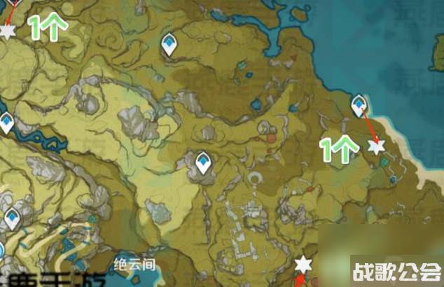 原神游戏夜泊石在地图哪里 原神游戏夜泊石在地图哪里