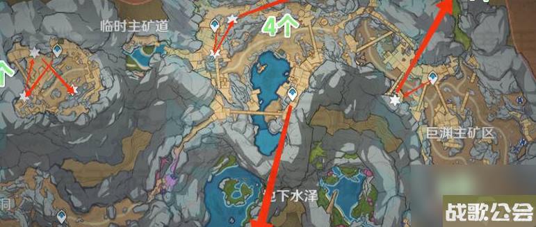 原神游戏夜泊石在地图哪里 原神游戏夜泊石在地图哪里