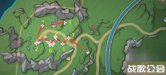 原神虹彩蔷薇在哪刷-4.0虹彩蔷薇采集路线推荐
