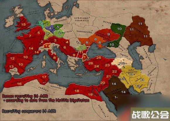 大征服者-罗马各国家战场玩法介绍 大征服者-罗马各国家战场玩法介绍