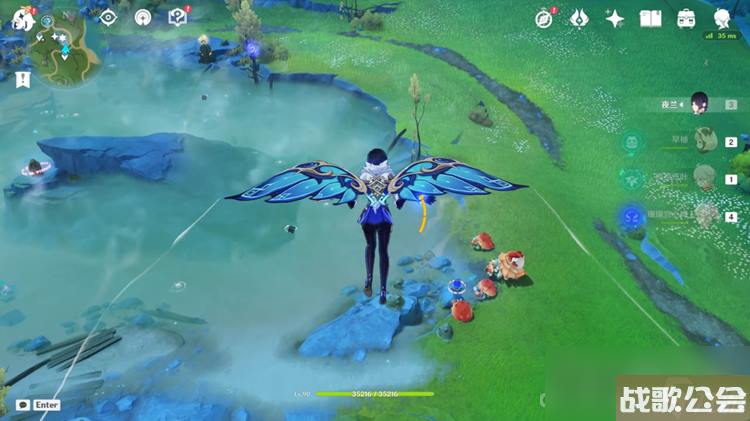 原神烫水湖解谜方法