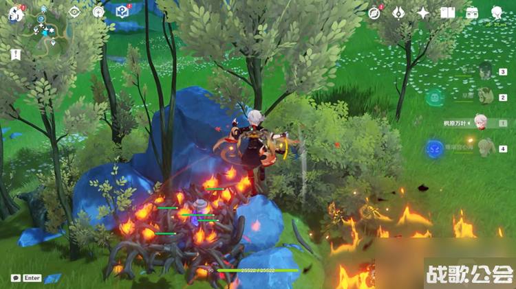 原神烫水湖解谜方法