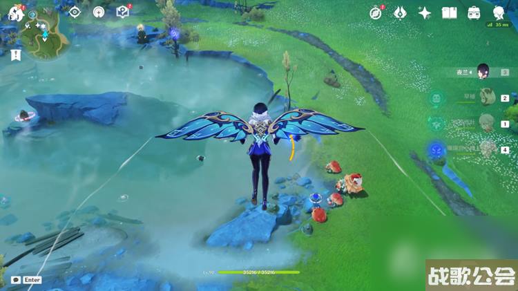 原神烫水湖解谜方法