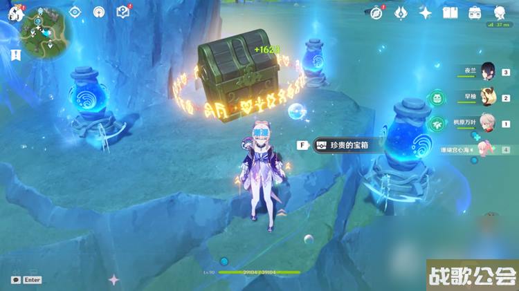 原神烫水湖解谜方法