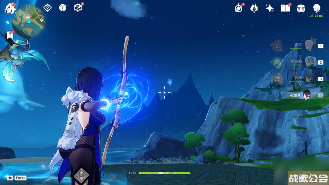 原神苍晶区水神瞳收集路线