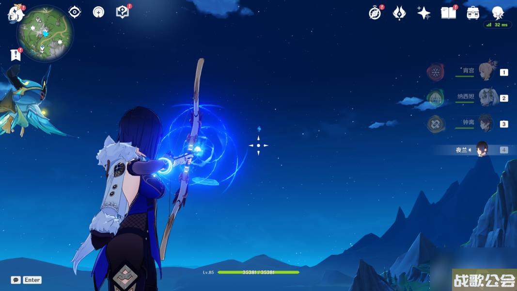 原神苍晶区水神瞳收集路线