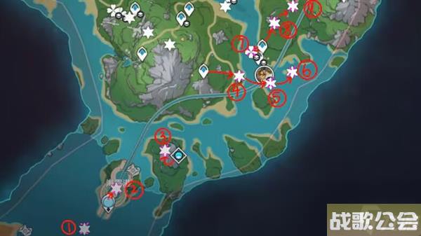 原神水神瞳在哪里大全