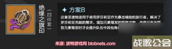 原神罗莎莉亚用什么圣遗物最好-罗莎莉亚圣遗物搭配推荐