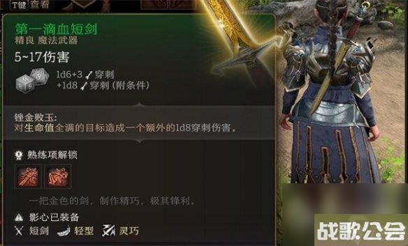 博德之门3刺剑类型介绍