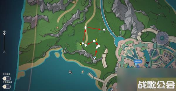 原神彩虹蔷薇在哪里采集