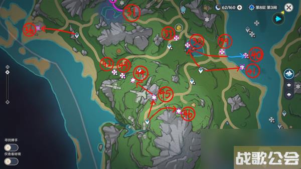 原神水神瞳在哪里大全