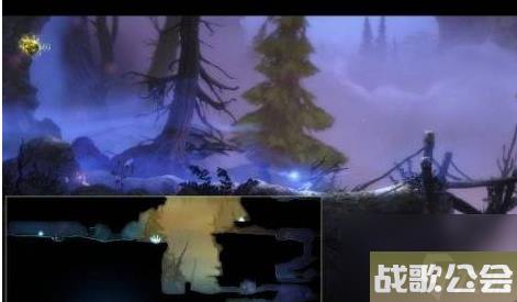 奥日与黑暗森林怎么进入荒芜废墟-具体介绍