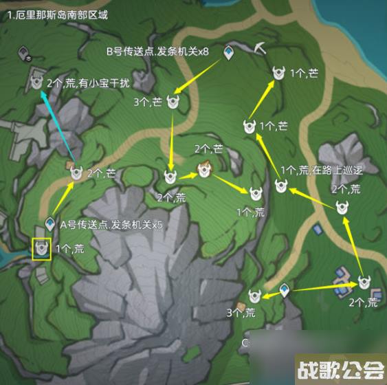 原神发条机关在哪里大全