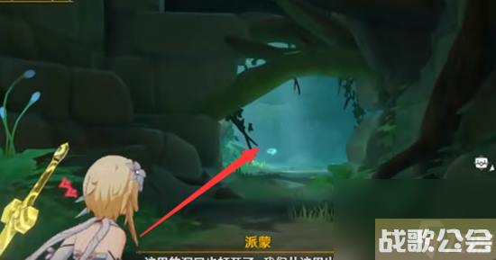 原神须弥的钵参花的山洞怎么进去