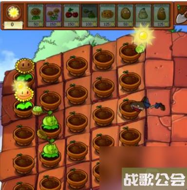 植物大战僵尸怎么爆花盆 