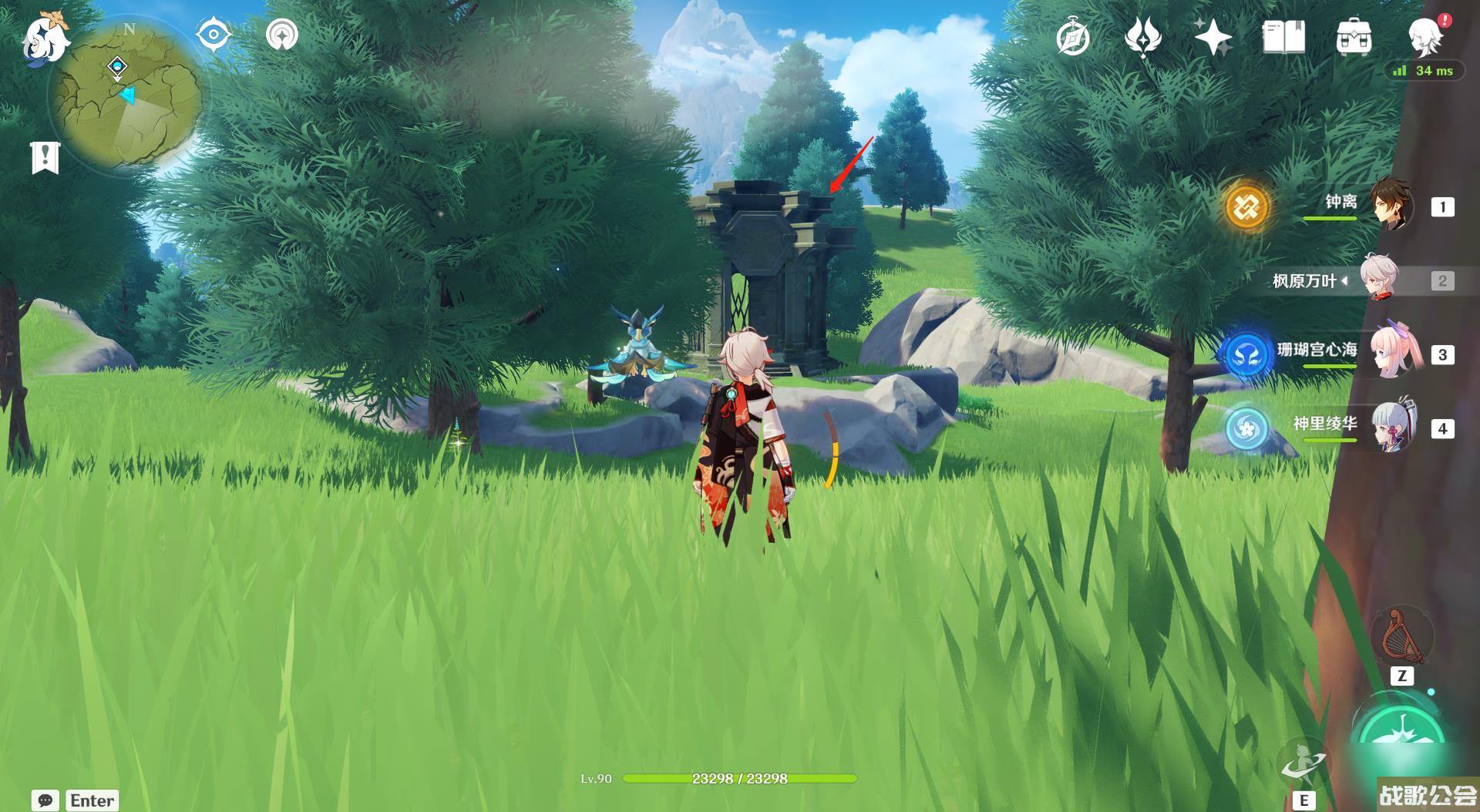 原神蒙德的灵笼在哪里 